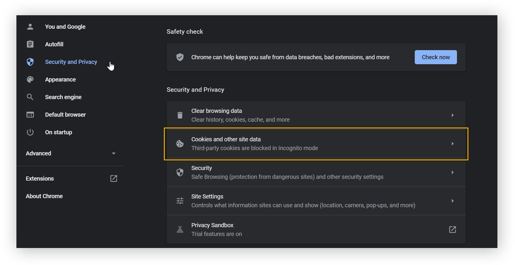 How to Enable & Disable Browser Cookies AVG